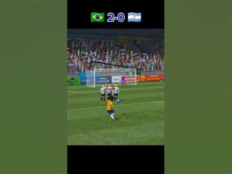 brazil vs argentina free kick game